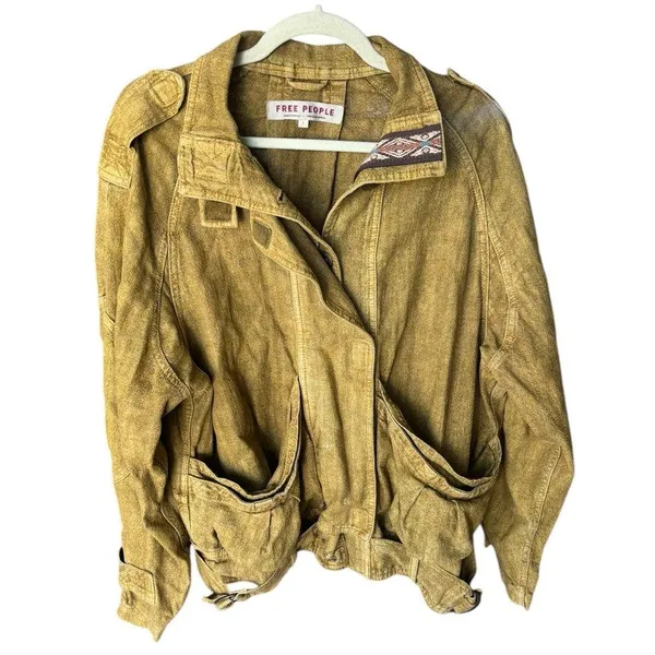 Free People | Jayde Safari Bomber Jacket - Image 7