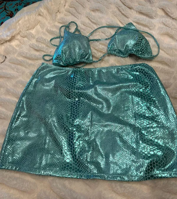 Bathingsuit Blue Size L - Image 4