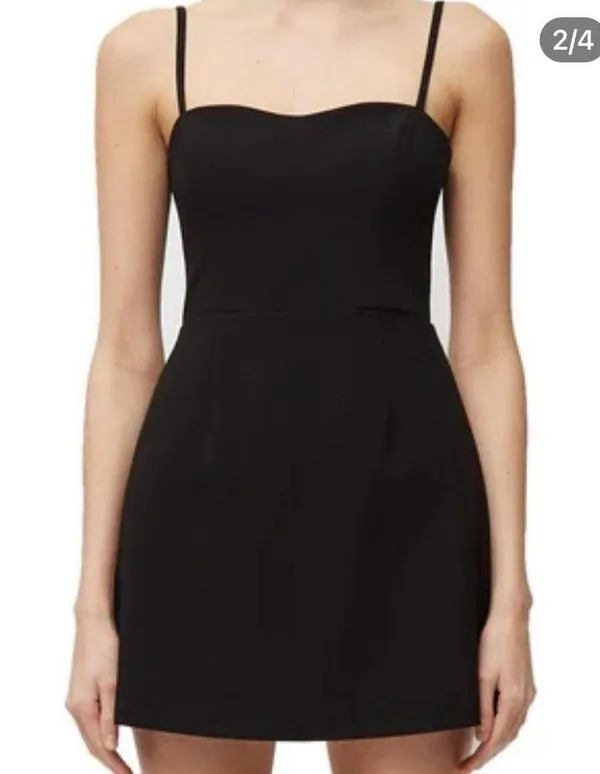 french connection whisper tie mini dress M - Image 6