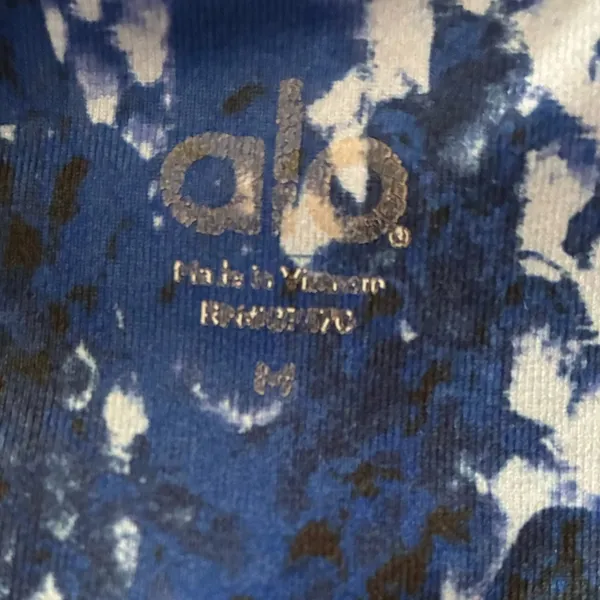 Alo Yoga Blue Snake Patterned Leggings M - Image 12