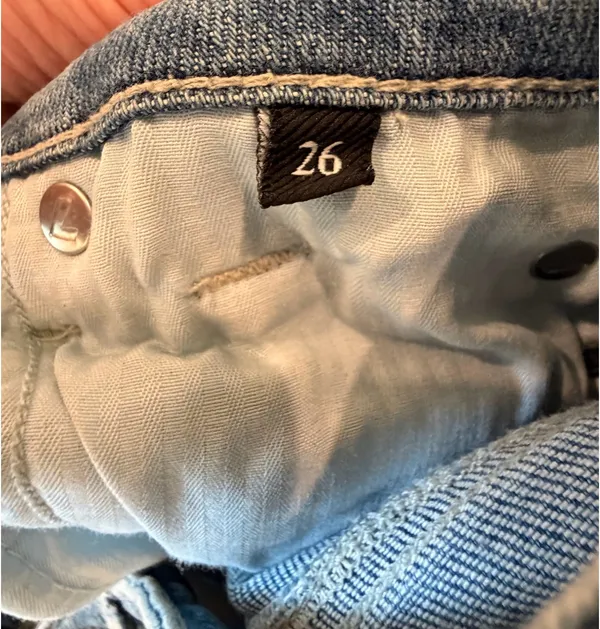 7 For All Mankind Luxe Vintage High Rise Slim Kick Flare Jeans Blue 26 - Image 5