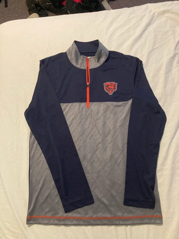 National Football League Chicago Bears  Apparel Quarter Zip - Image 5