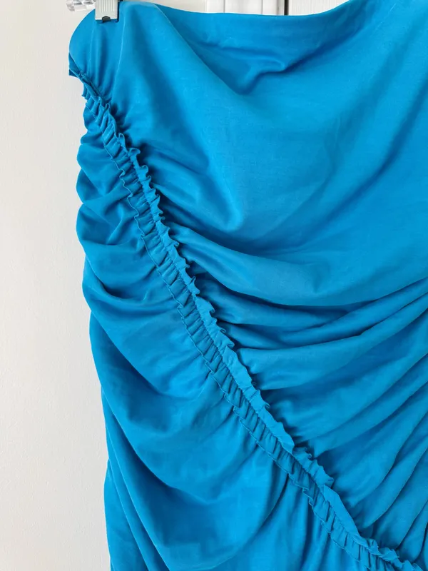 AntiSocialSocialClub Anthropologie Celandine The Gabbie Strapless Ruched Tube Dress, Size MP - Image 6