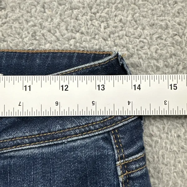 American Eagle Low Rise Kick Boot Jeans Boho Festival Rodeo Women's 4 x 29 - Image 7