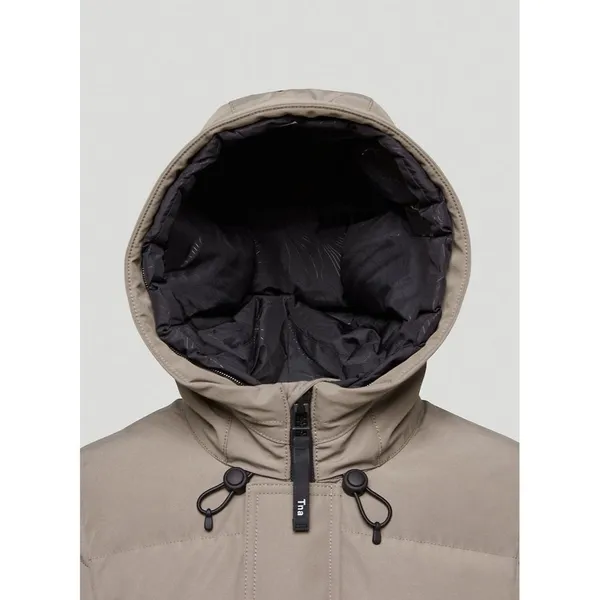 Aritzia Tna The Powder Parka Jacket Modern Taupe Goose Down like new Small - Image 6