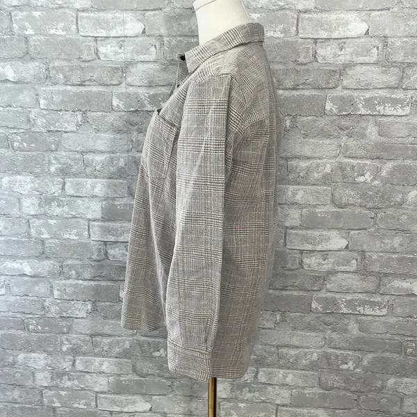 Madewell Corduroy Classic Ex-Boyfriend Shirt in Dermott Plaid - Image 4