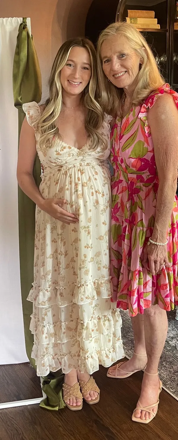 Cream floral dress kirious Los Angeles - Image 2