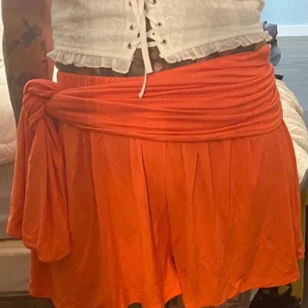 Free People Sabbia Convertible Shorts Romper. Size X-Small - Image 4
