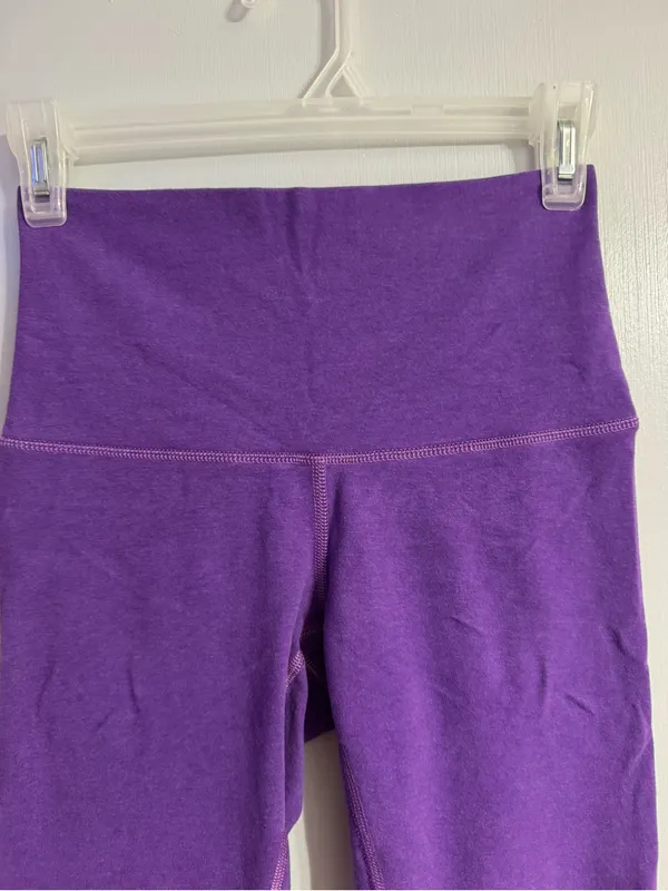 Lululemon Athletica Purple High Waisted Leggings Size 6 - Image 5