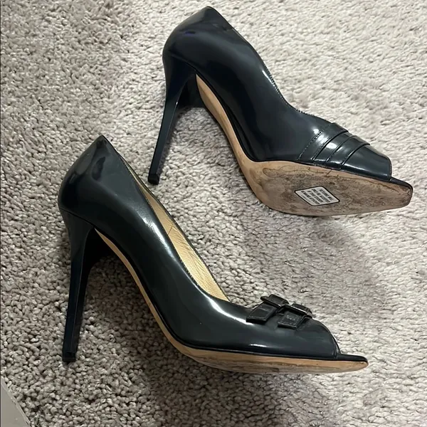 Jimmy Choo dark blue Women's Heels - Image 4