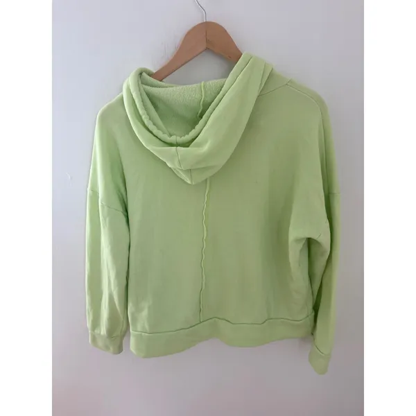 FP Movement Free People Lime Green Hoodie Sweatshirt Relaxed‎ Fit Small - Image 4