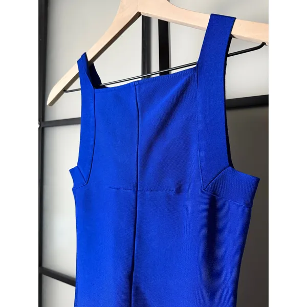 Elliatt Royal Blue Mini Dress - Image 6