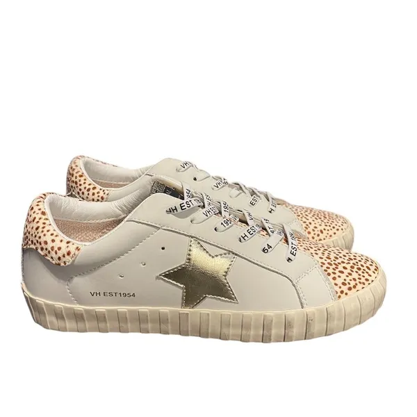 Vintage Havana Women's Cheetah Print Lace-Up Sneakers Size 11 - Image 12