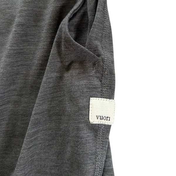 Vuori Lux Sleeveless Jumpsuit In Charcoal Heather Size S Athleisure Activewear - Image 9