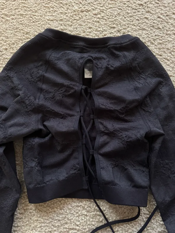 Gymshark Seamless Lace Up Back Top - Image 4