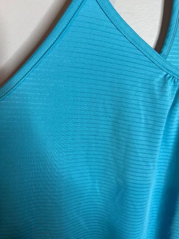 🔆 NWT GapFit blue striped athletic tank - Image 2