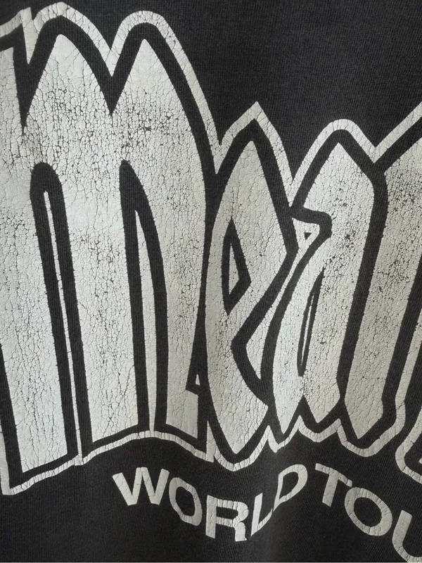 Vintage Meatloaf Bat Out of Hell World Tour Men's Graphic T-Shirt 90s - Image 11