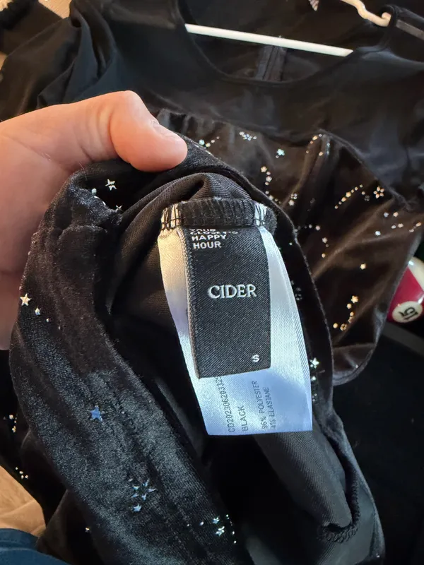 Cider Black Dress - Image 3