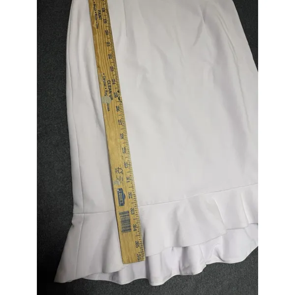 NWT French Connection Whisper Frill Hem Cami Mini Dress 6 Lilac Sachet‎ - Image 9