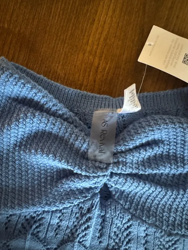 Altard State Blue Knit Summer Set AS Revival - Image 4
