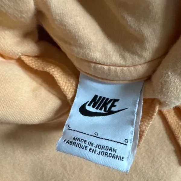 Nike Hoodie Orange - Image 2