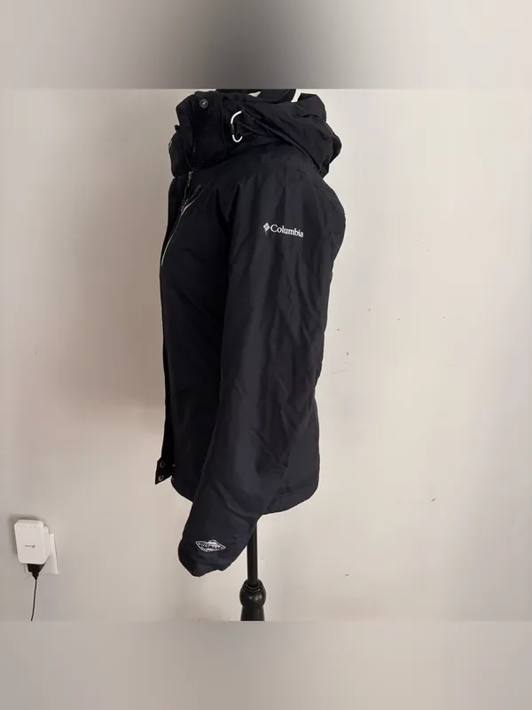 Columbia Interchange Omni-Heat Black Ski Jacket XS - Image 2