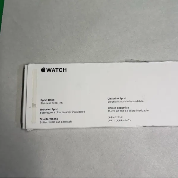 Sport Band for Apple Watch Series 8 White 41MM M/L Open Box #260189 - Image 6