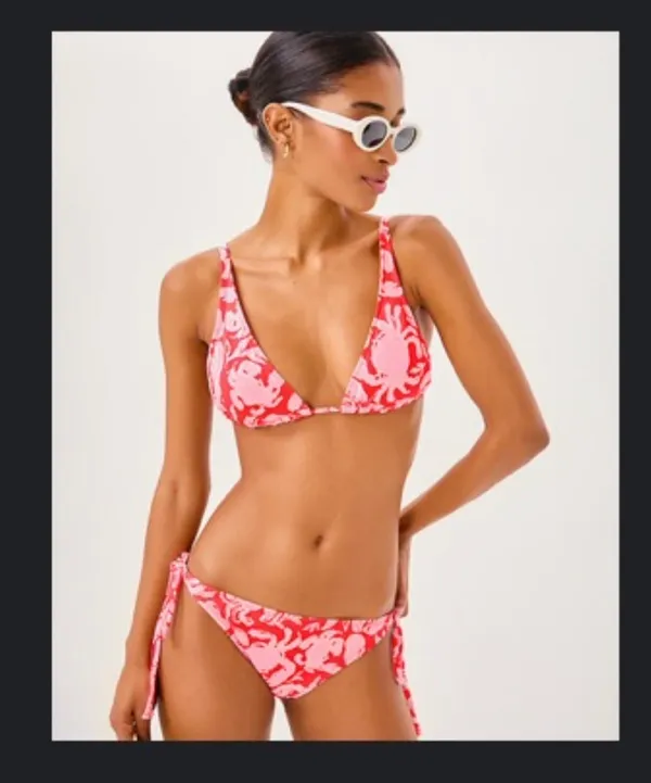 Lilly Pulitzer Swim Top Triangle - Image 3