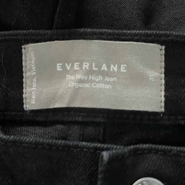 NEW Everlane The Way High Jean in Coal Size 31 - Image 6