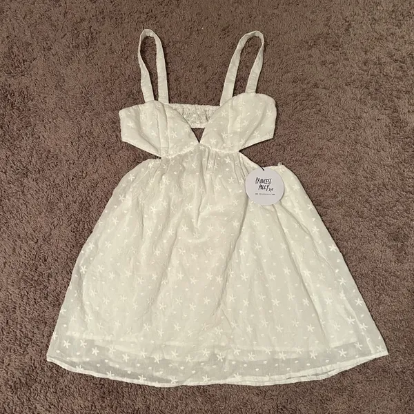 Princess Polly ‼️ Khalia Mini Dress White‼️ - Image 4