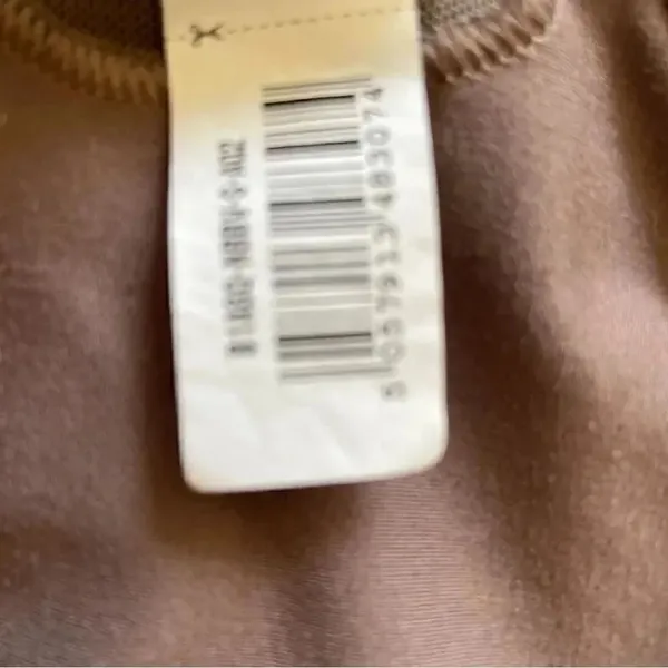 Gymshark Chocolate Brown Womens Sports Bra SZ S - Image 7