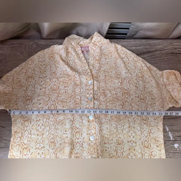 Show me your‎ mumu Johns Button Down Shirt size xs NWT - Image 7