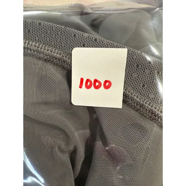 Lululemon Gray Mesh Panels High Rise Workout‎ Leggings Yoga Pants Womens Size 4 - Image 8