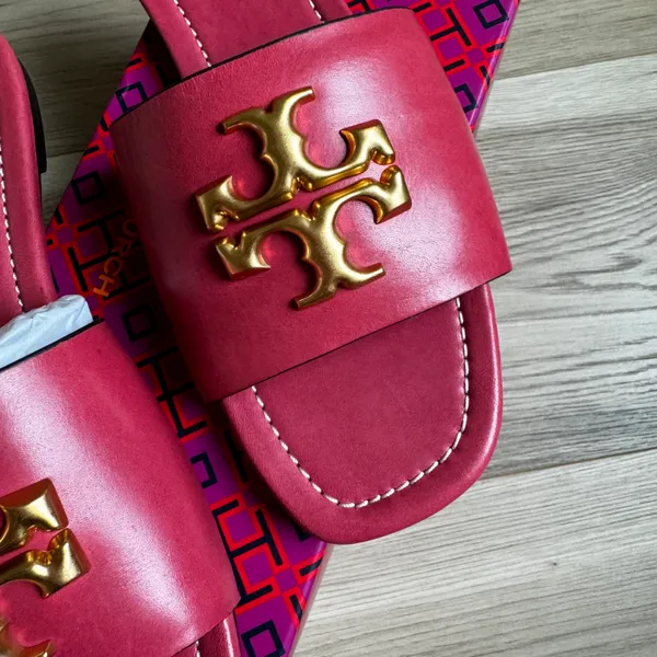 Tory Burch Eleanor Leather Slides 8 - Image 6
