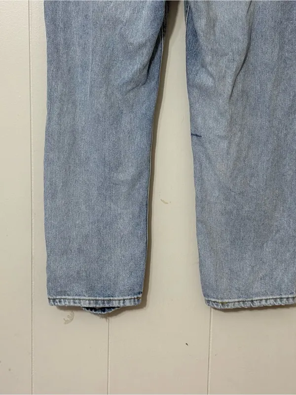 Avec Les Filles Distressed High Rise Jeans Light Wash Size 30 - Image 9