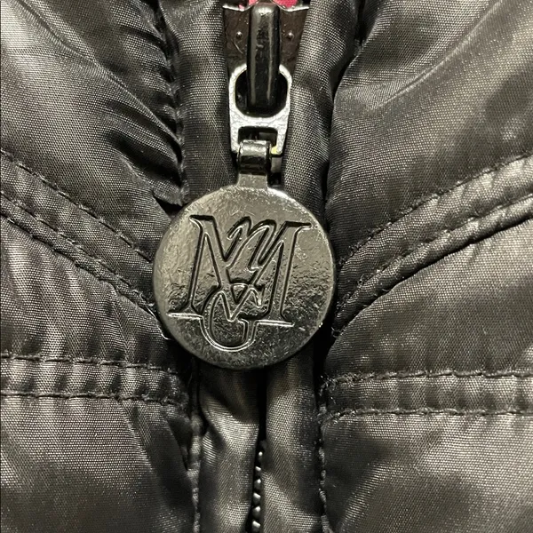 Mango Black Belted Puffer Jacket - Image 3