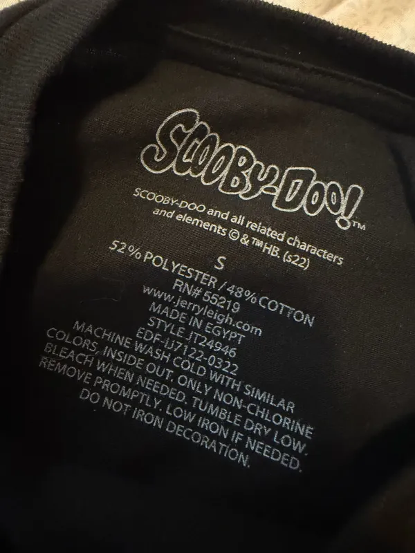 Rockin with Scooby doo tshirt Black - Image 6