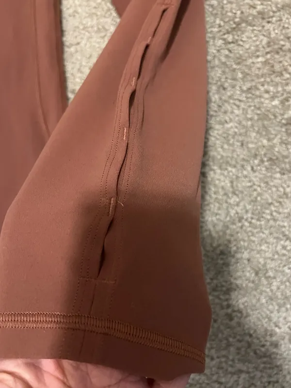 Lululemon Unlimit high‎ rise crop 23” keyhole in ancient copper 4 - Image 8