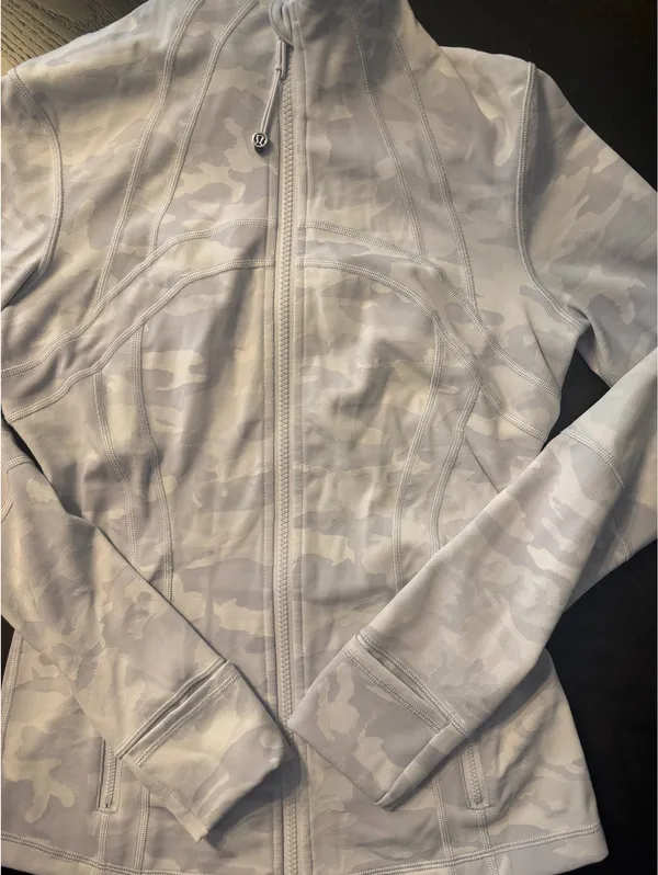 Lululemon Define Jacket Camo White Luxtreme Incognito Jacquard Alpine Starlight - Image 3