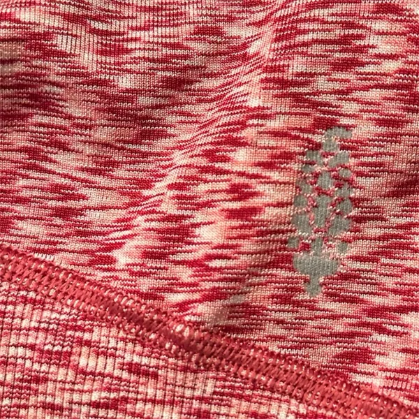 Nwot Free People Fp Movement Red Cropped Button Up Top - Image 6