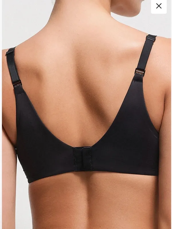 SKIMS Smoothing Intimates Full Coverage Lightly Lined Bra Onyx 40C - Image 2