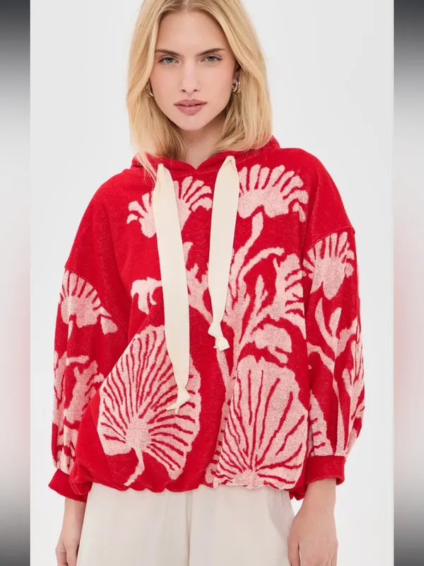 Free People Shell Baby Terry Hoodie - Image 2