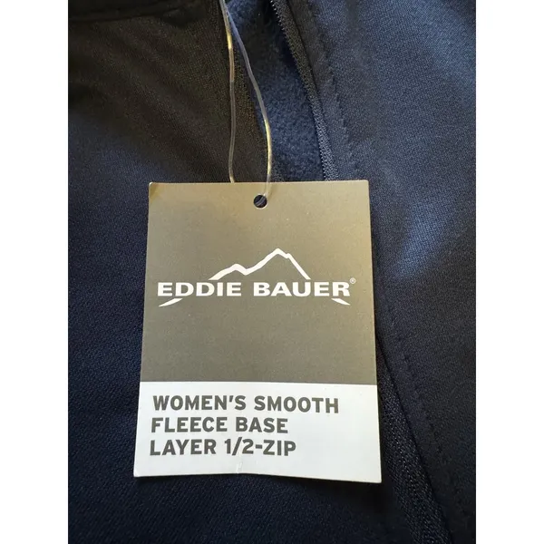Eddie Bauer‎ Women 2XL Top 1/2 Zip Smooth Fleece Base Layer Performance - Image 8
