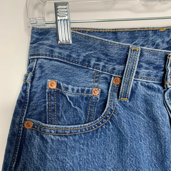 Levis Straight Leg Jeans Womens Size 25 Cw-4717 3629 - Image 8