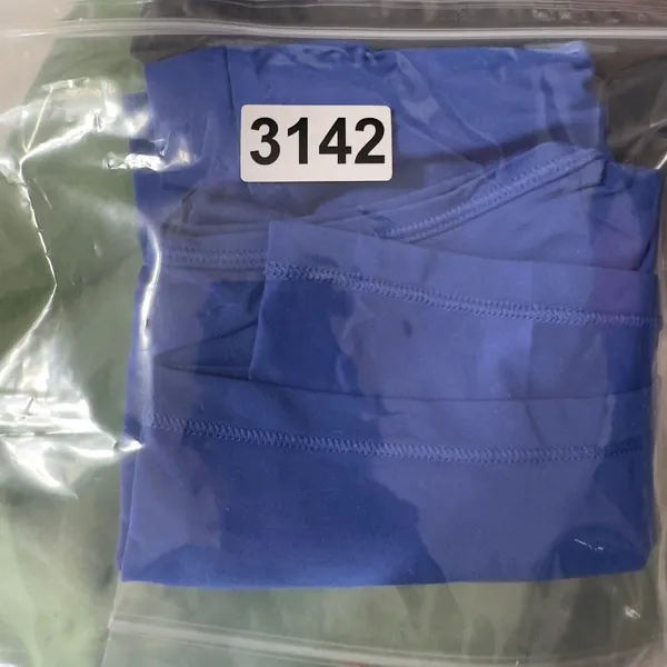 3142 | OFFLINE by Aerie Cropped Athletic Tank Top Blue Lightweight Women's L - Image 7