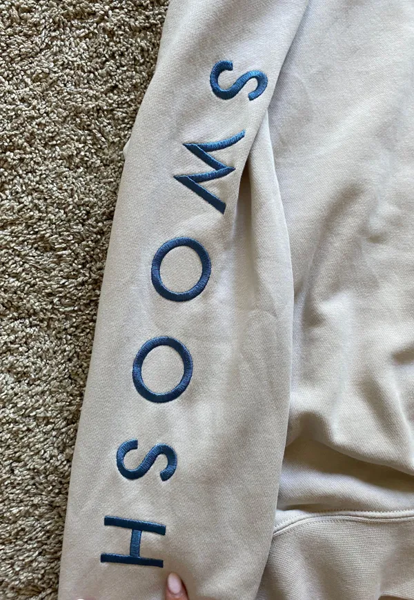 Nike Vintage 90s Crew Neck White Size M - Image 2