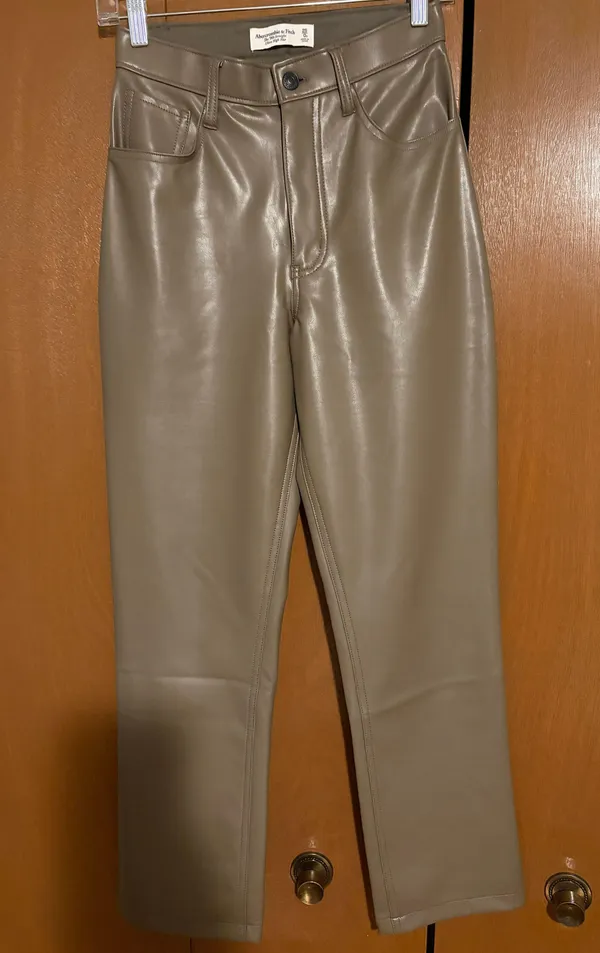 Abercrombie Leather Pants - Image 3