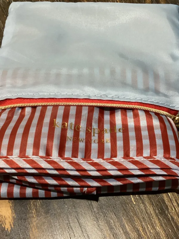 kate spade Light Blue over-packer Reusable Shopper Tote - Image 2