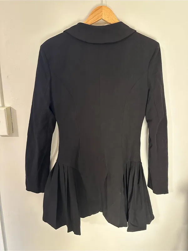 NWT Showpo Bea collared mini dress black 8 - Image 3