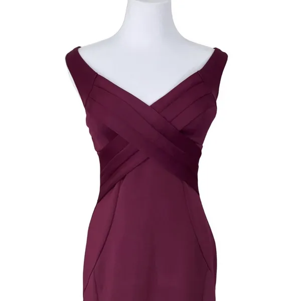 Emerald‎ Sunday Sleeveless Evening Brides Maid Sleeveless Long Dress MEDIUM Slit - Image 2